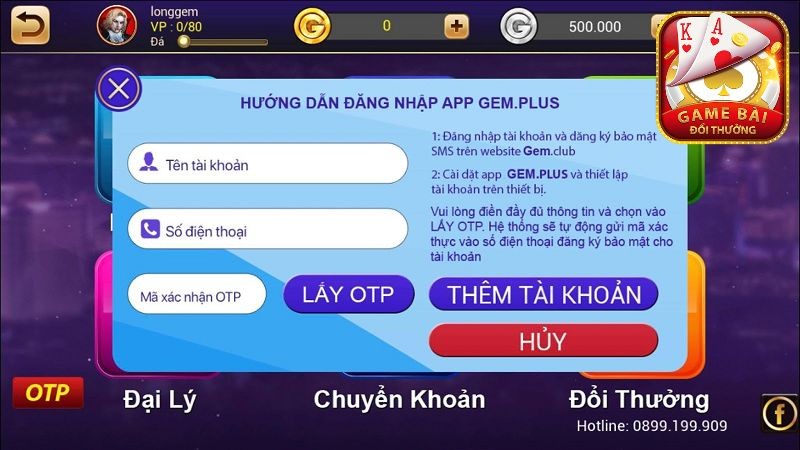 Them Tai Khoan Tro Thanh Mot Nguoi Choi Tai Cong Game
